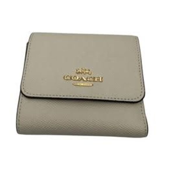 Coach Women’s Beige Leather Tote Bag w/ Matching Wallet Pre-Owned - Picture 6 of 10